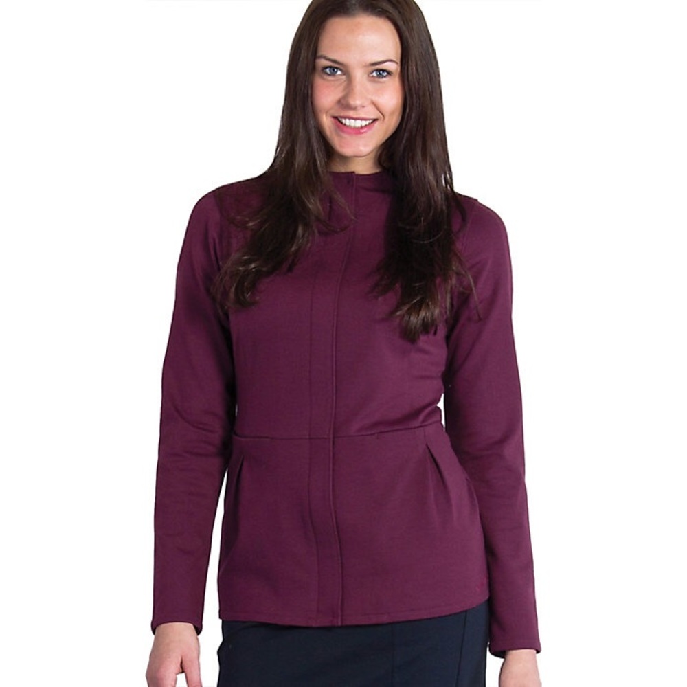 ExOfficio Odessa Zip Blazer Ponte Travel Jacket